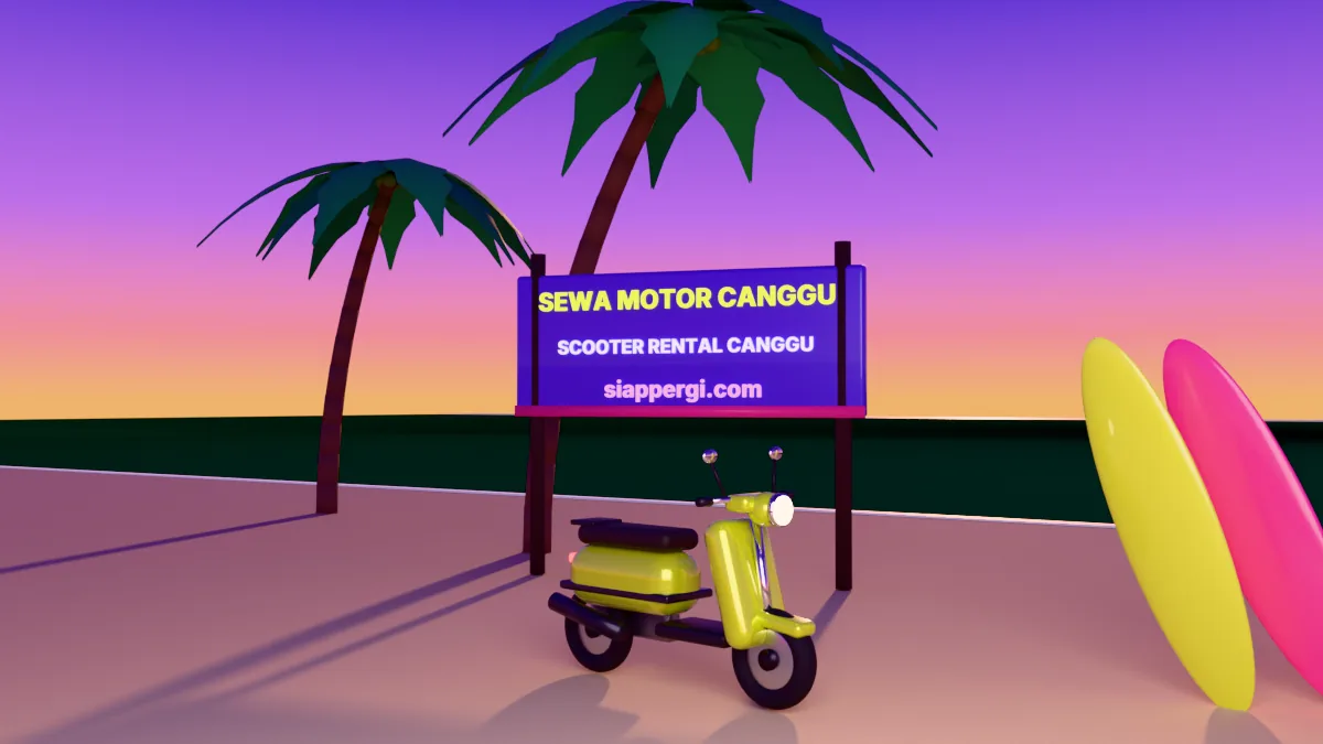Sewa Motor Canggu: Motor Terbaik untuk Surfing, Kafe & Jalan Sempit