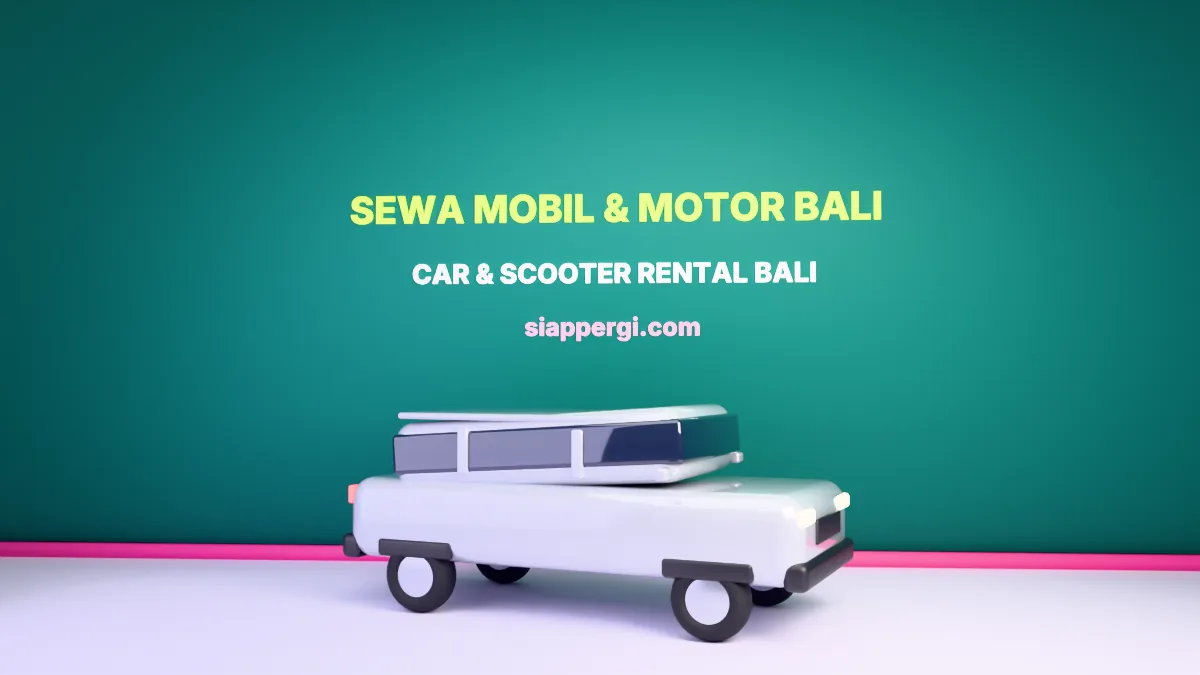 Sewa mobil keluarga 7 kursi untuk liburan di Bali, render 3D siappergi.com